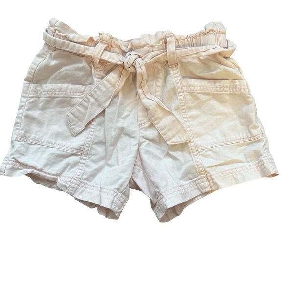 Abercrombie Kids Utility Beige Shorts Toddler Girl - Size 7/8 - Picture 1 of 4